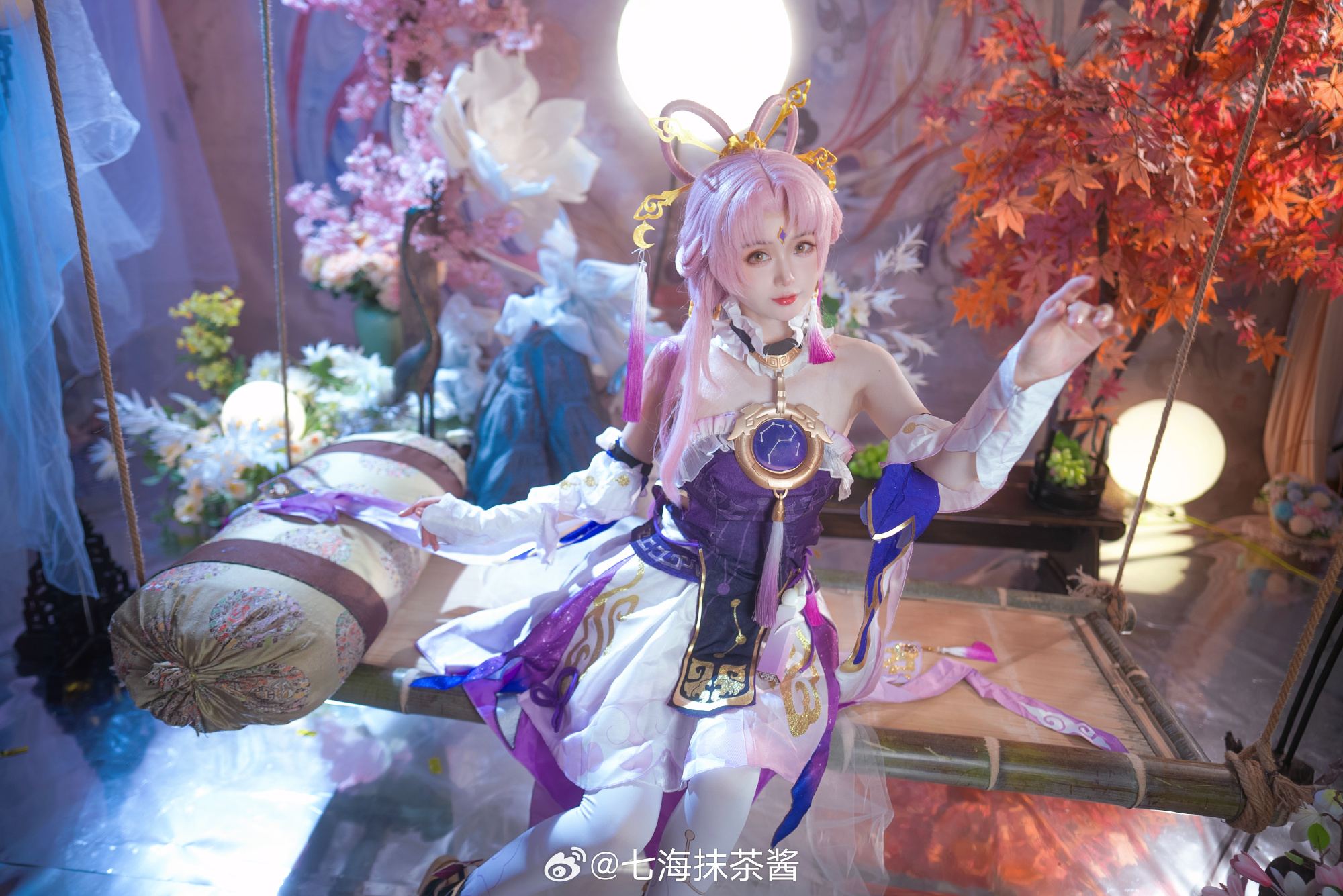 你的一举一动，早在法眼观测之内……崩坏:星穹铁道 符玄cos@七海抹茶酱-次星岛