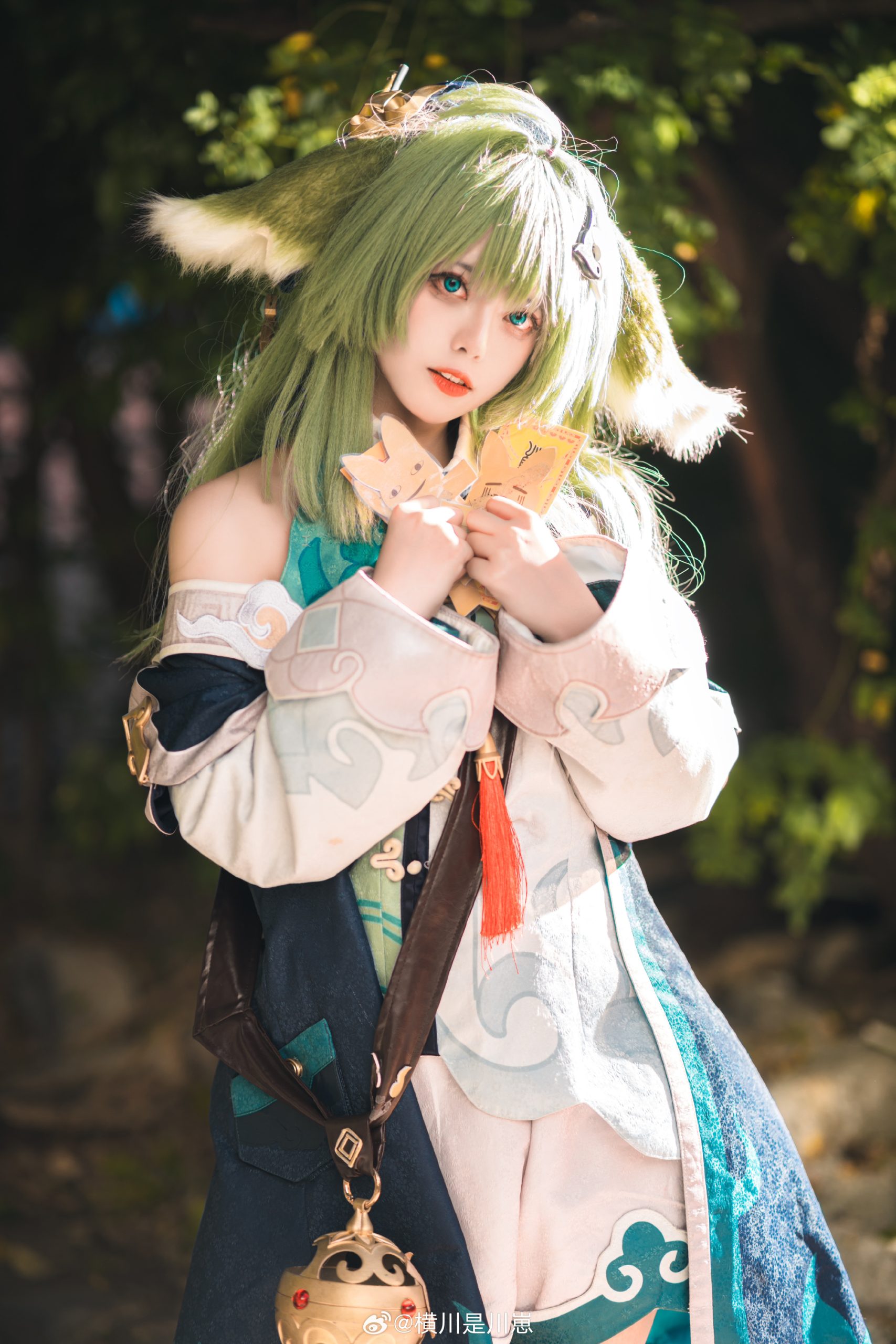 COSPLAY 你…你好，我叫藿藿，是十王司的判官 崩坏星穹铁道 藿藿@横川是川崽-次星岛