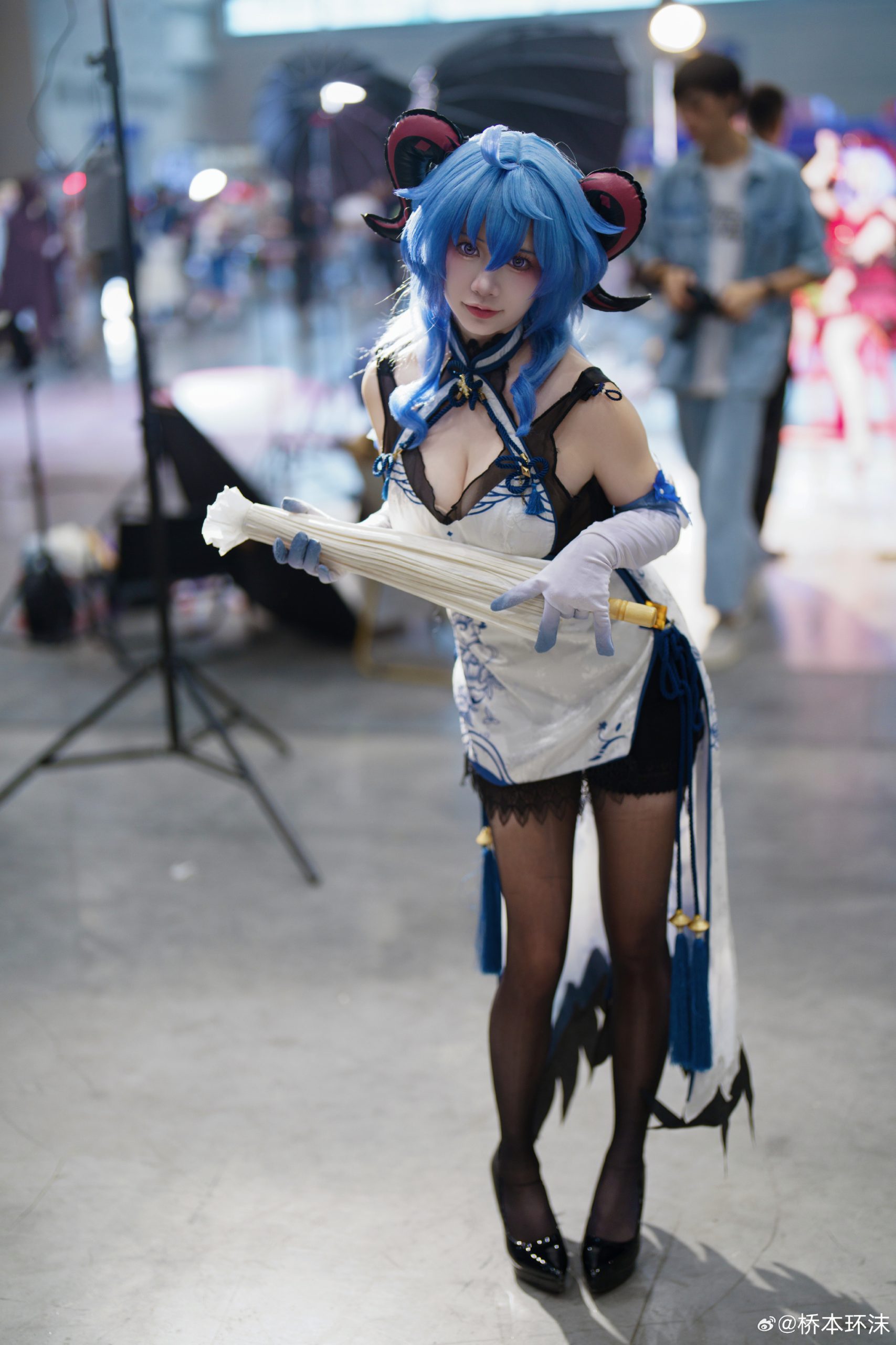 过来当甘雨的坐骑 cosplay 原神 甘雨@桥本环沫-次星岛