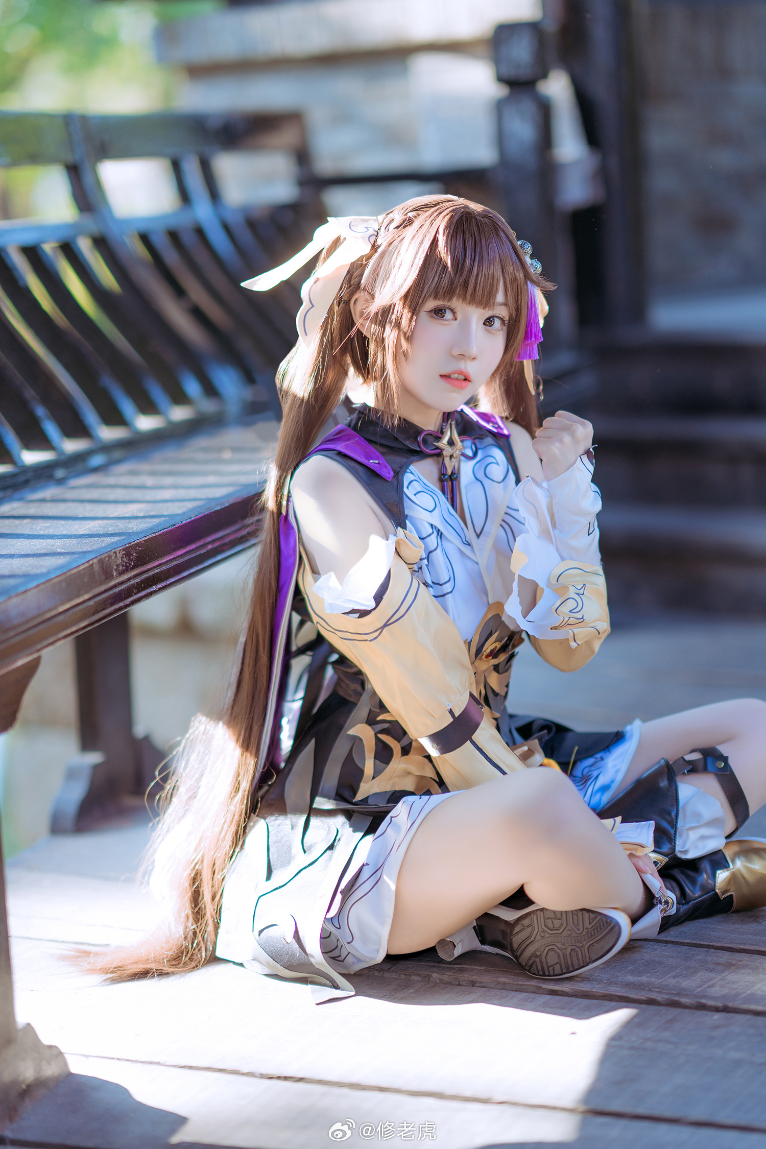 呃……怎么还拉上我啊！？ 崩坏：星穹铁道 素裳@修老虎 桂乃芬@肃雨雨雨-次星岛