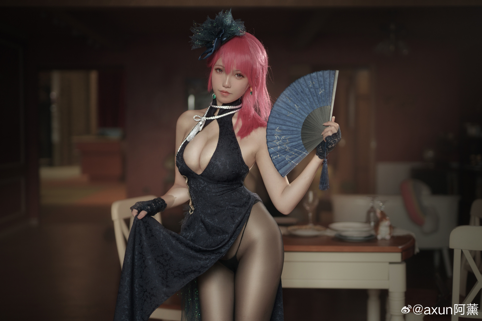 发套黑丝到旧片 怕你们把我忘了 @axun阿薰-次星岛