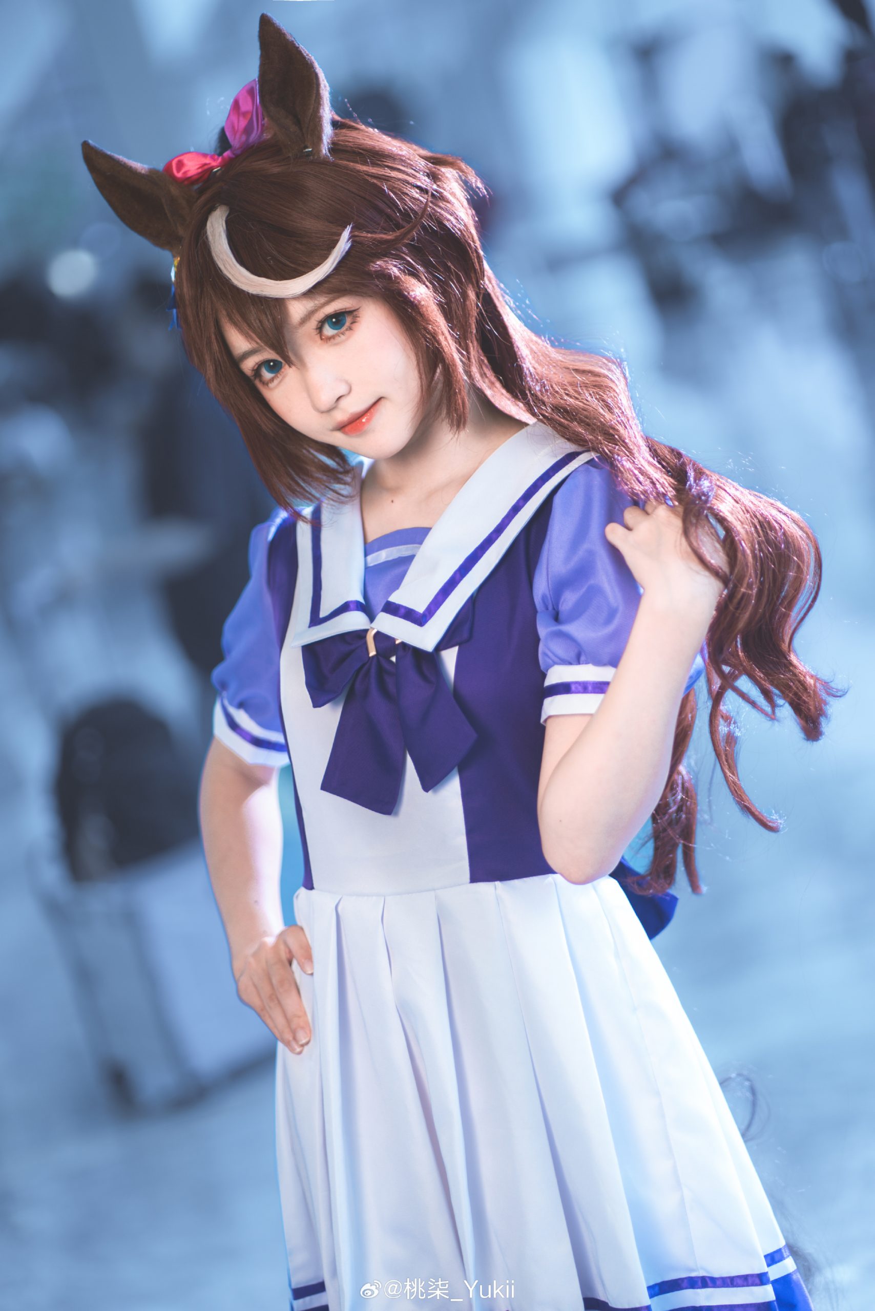 cosplay 闪耀!优俊少女 赛马娘 东海帝皇@桃柒_Yukii-次星岛