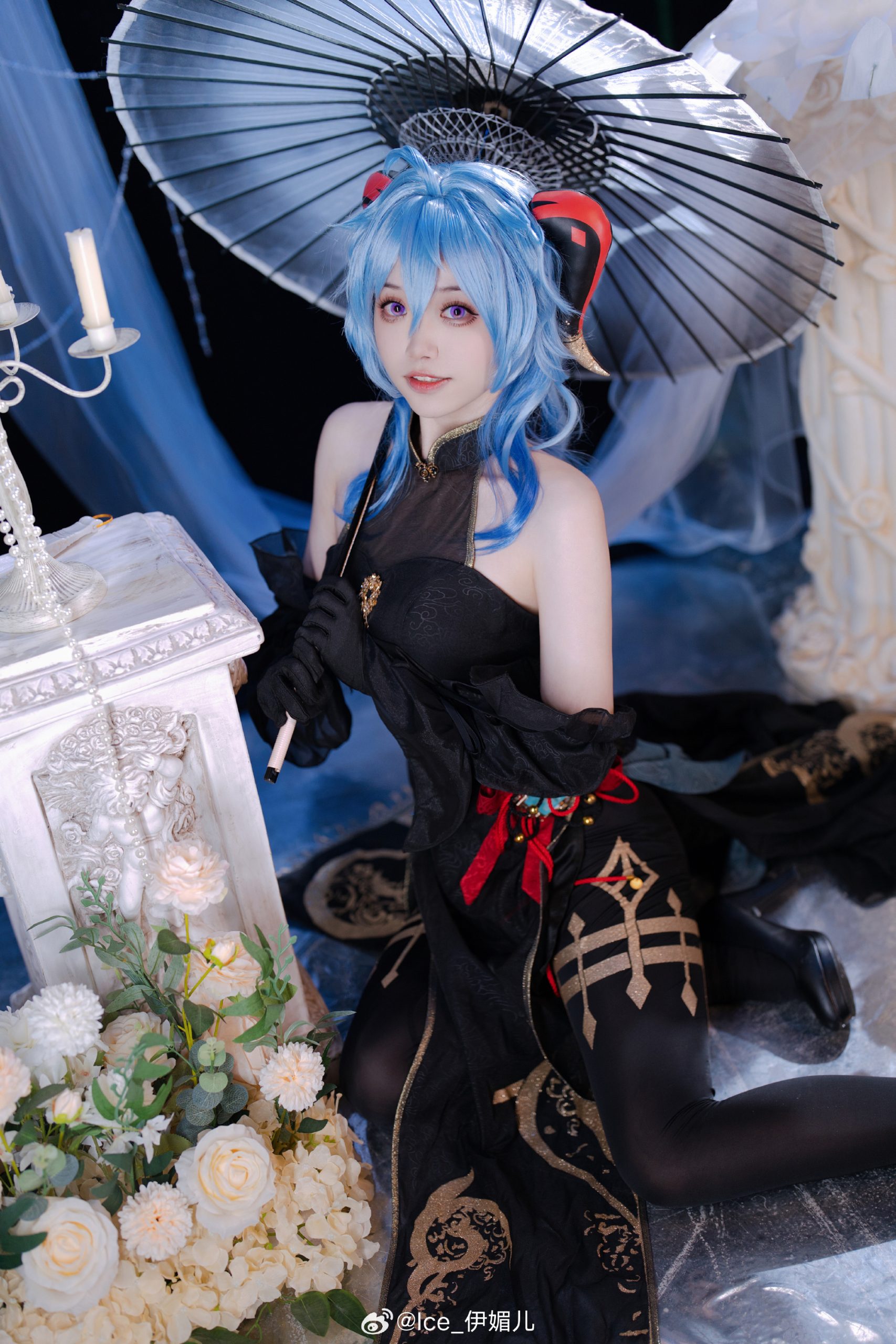COSPLAY 末班车来一个同人甘雨! 原神 甘雨@Ice_伊媚儿-次星岛