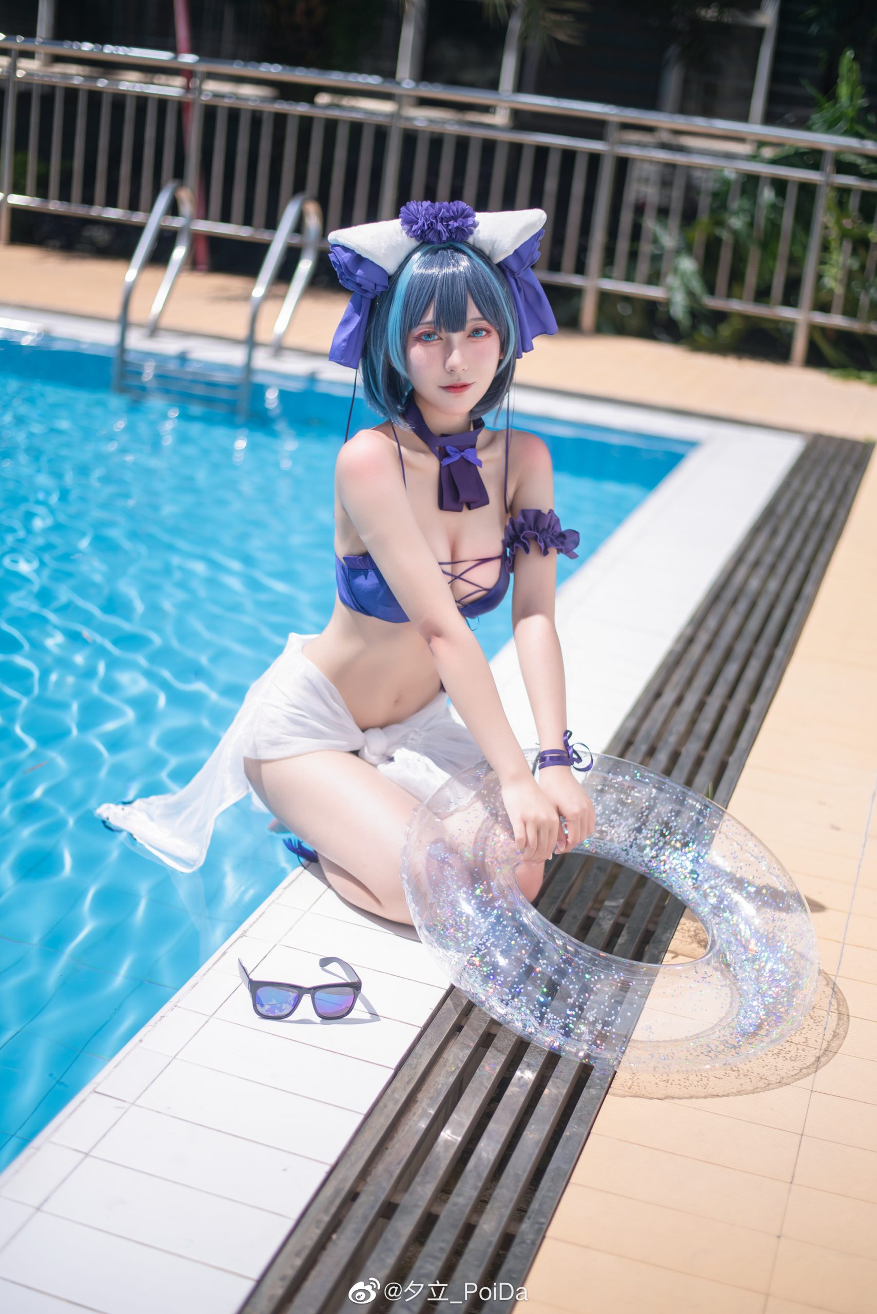 碧蓝航线 柴郡 Dating Summer@夕立_PoiDa-次星岛