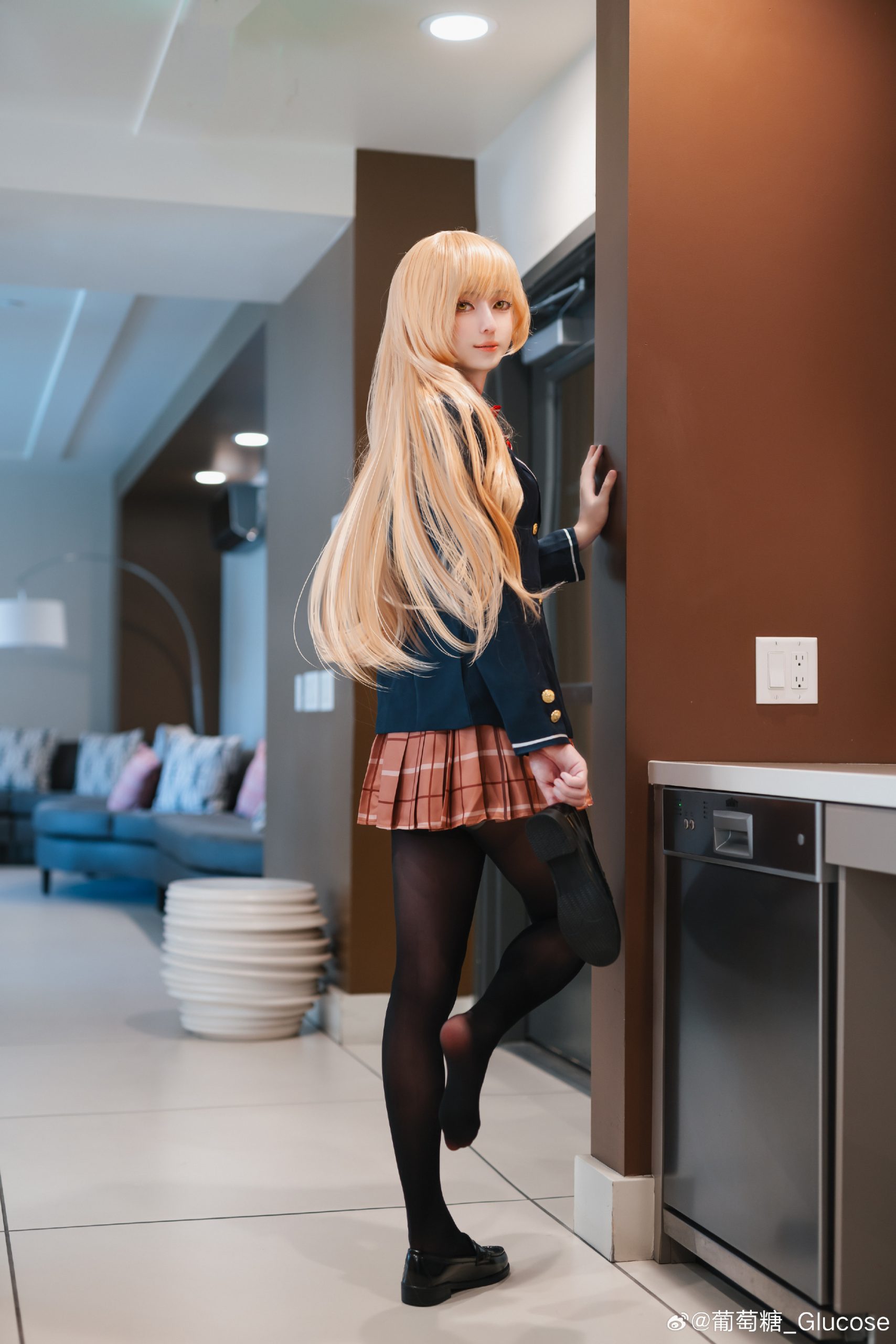 cosplay 邻家的天使大人 椎名真昼 正片@葡萄糖_Glucose-次星岛