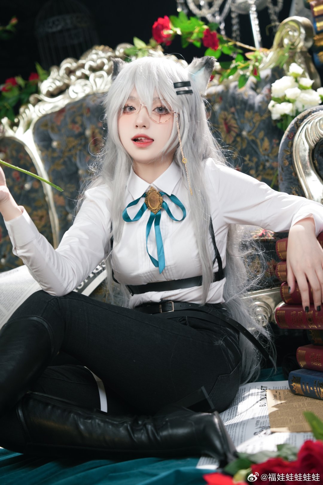 cosplay 明日方舟 拉普兰德@福娃蛙蛙蛙蛙-次星岛