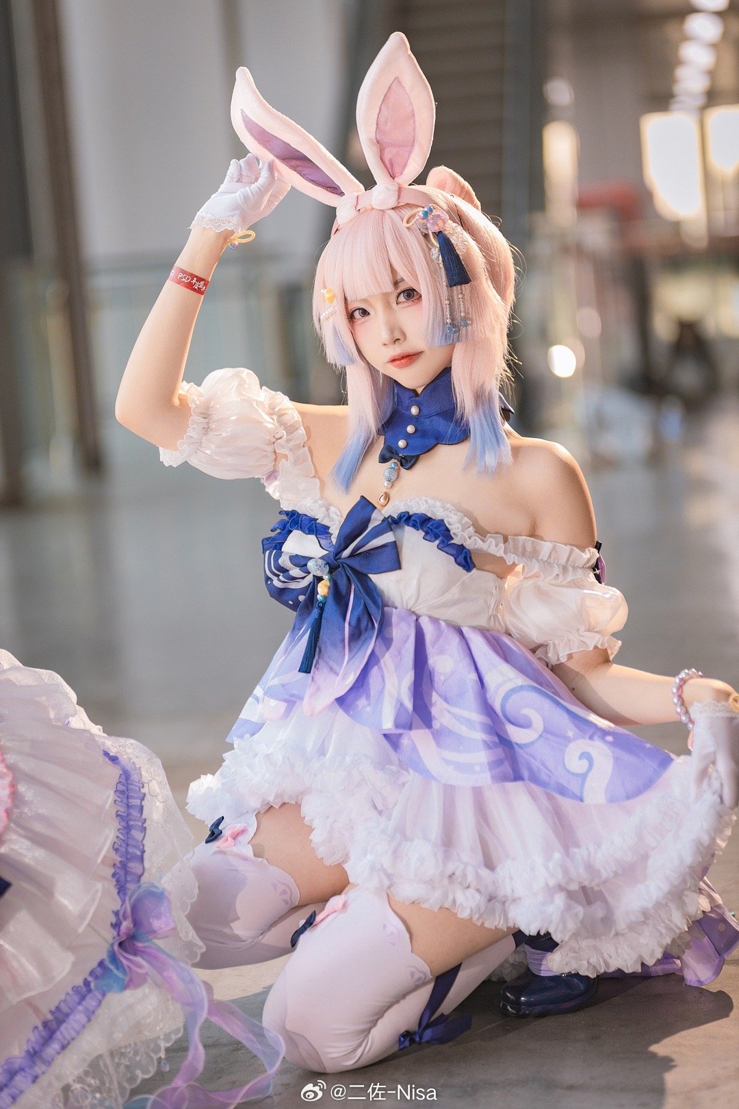 COSPLAY 萤火虫第三天的心海 原神 珊瑚宫心海@二佐-Nisa-次星岛