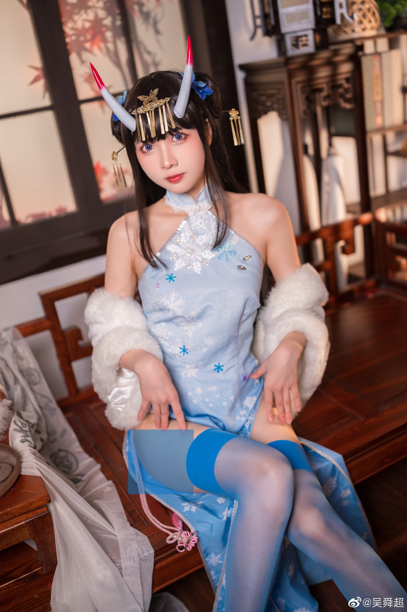 是挽希老师的旗袍 碧蓝航线 能代@挽希--次星岛