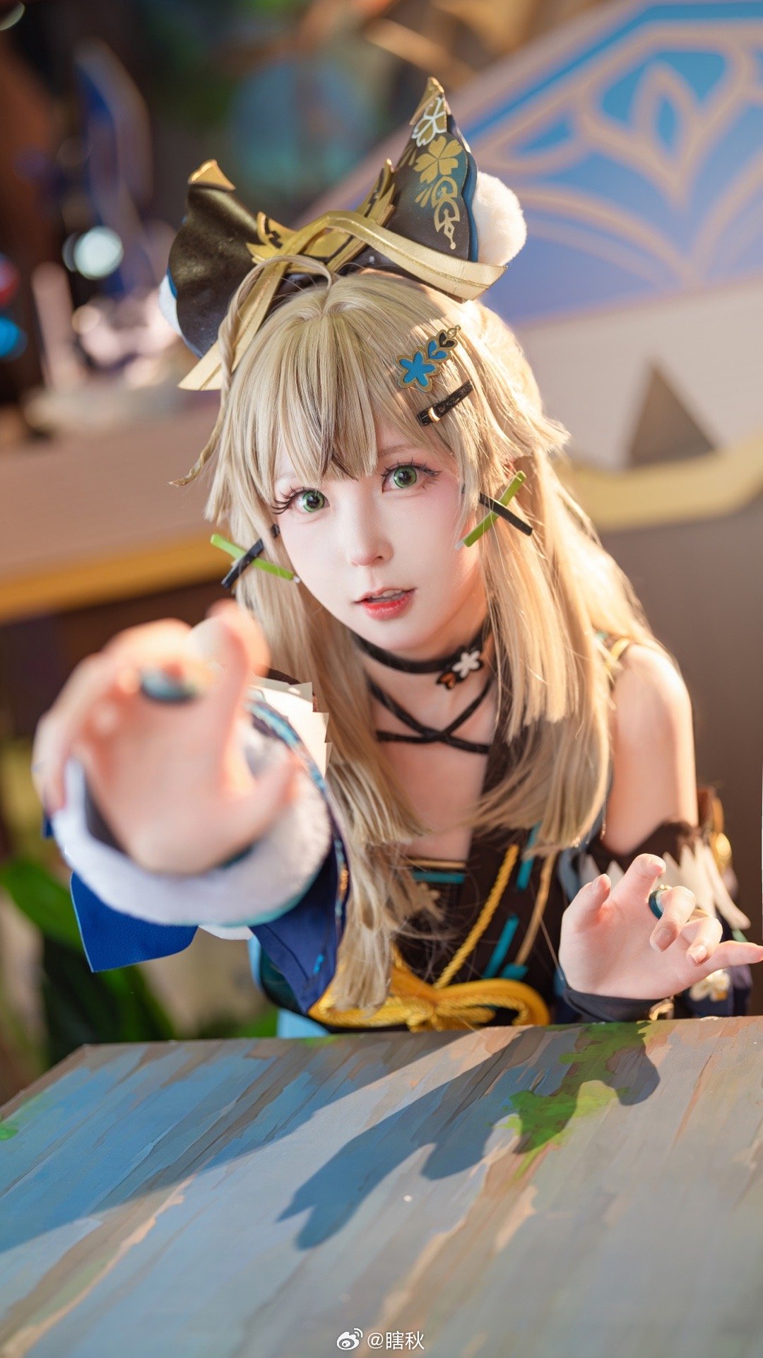 cos 你放心，没有什么快递是我送不到的！ 原神 绮良良@瞎秋-次星岛