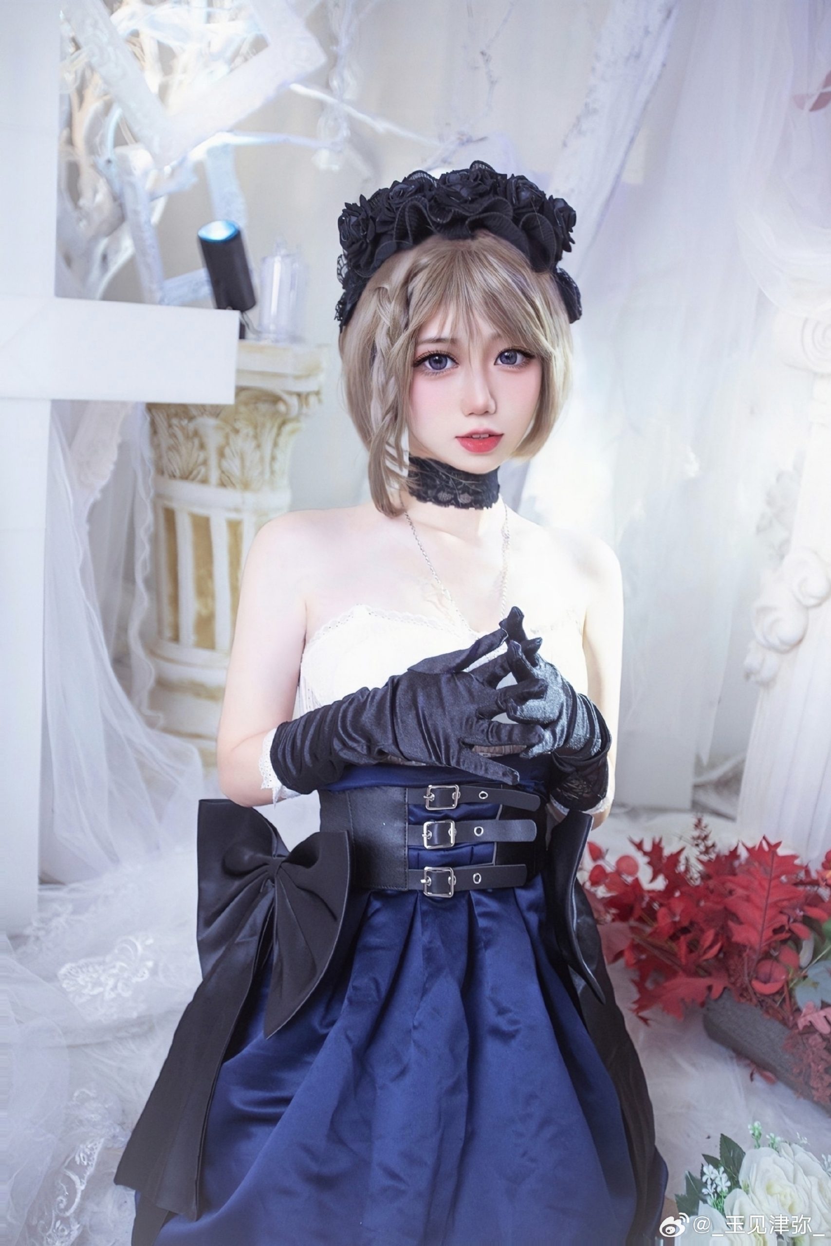cosplay 指挥官，今天稍微放松一些也没关系哦？ 碧蓝航线cos@_玉见津弥_-次星岛