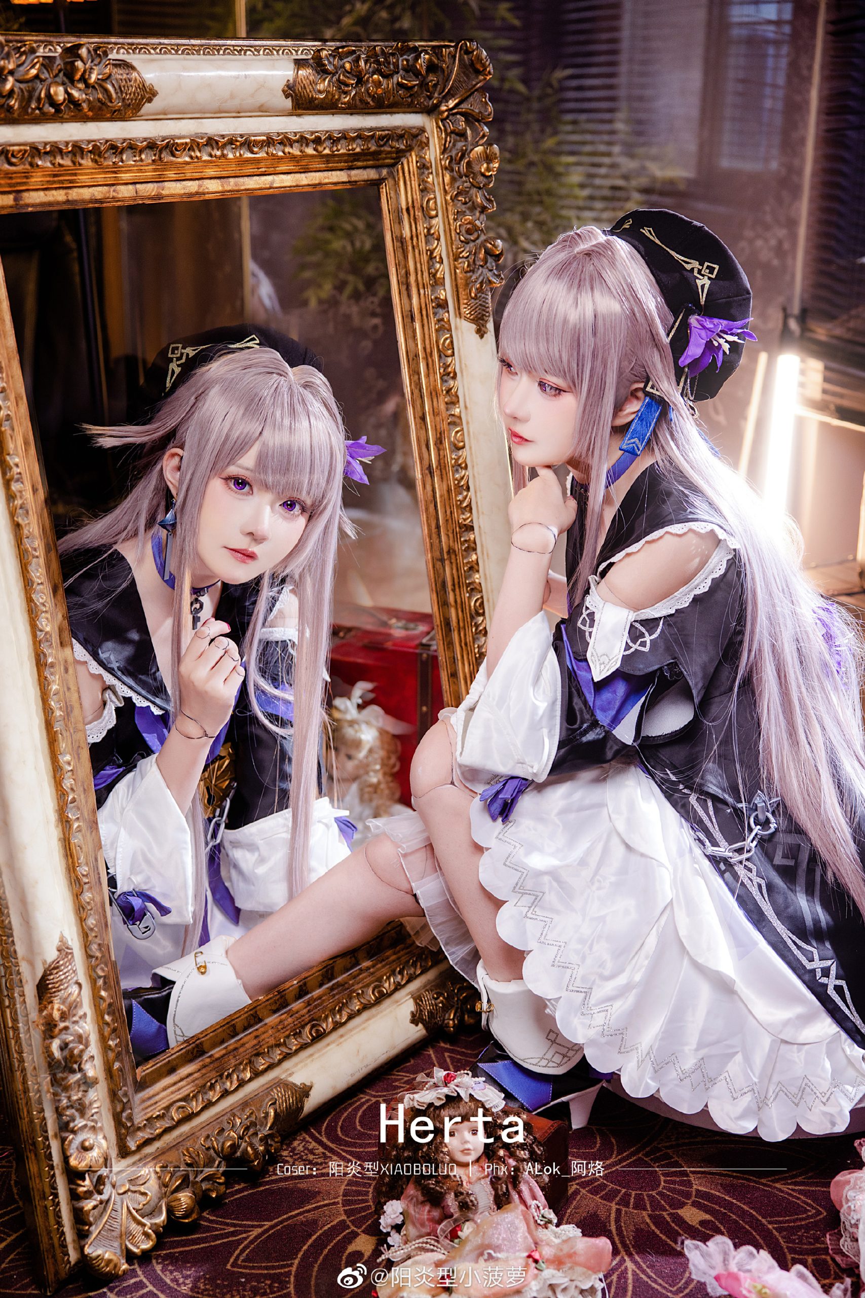 COSPLAY 崩坏星穹铁道 黑塔@阳炎型小菠萝-次星岛