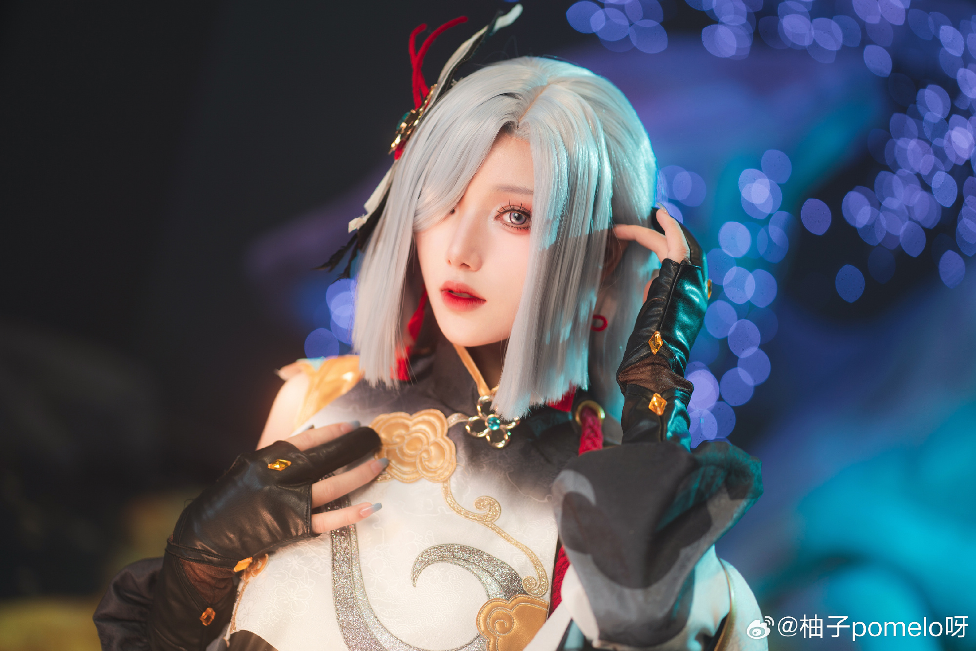 COSPLAY 原神 申鹤@柚子pomelo呀-次星岛