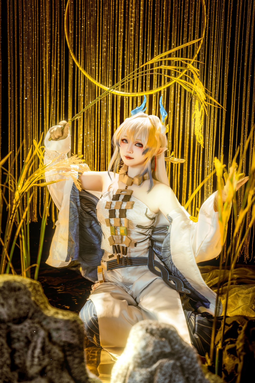 COSPLAY 明日方舟黍cos正片@青墨ink-次星岛