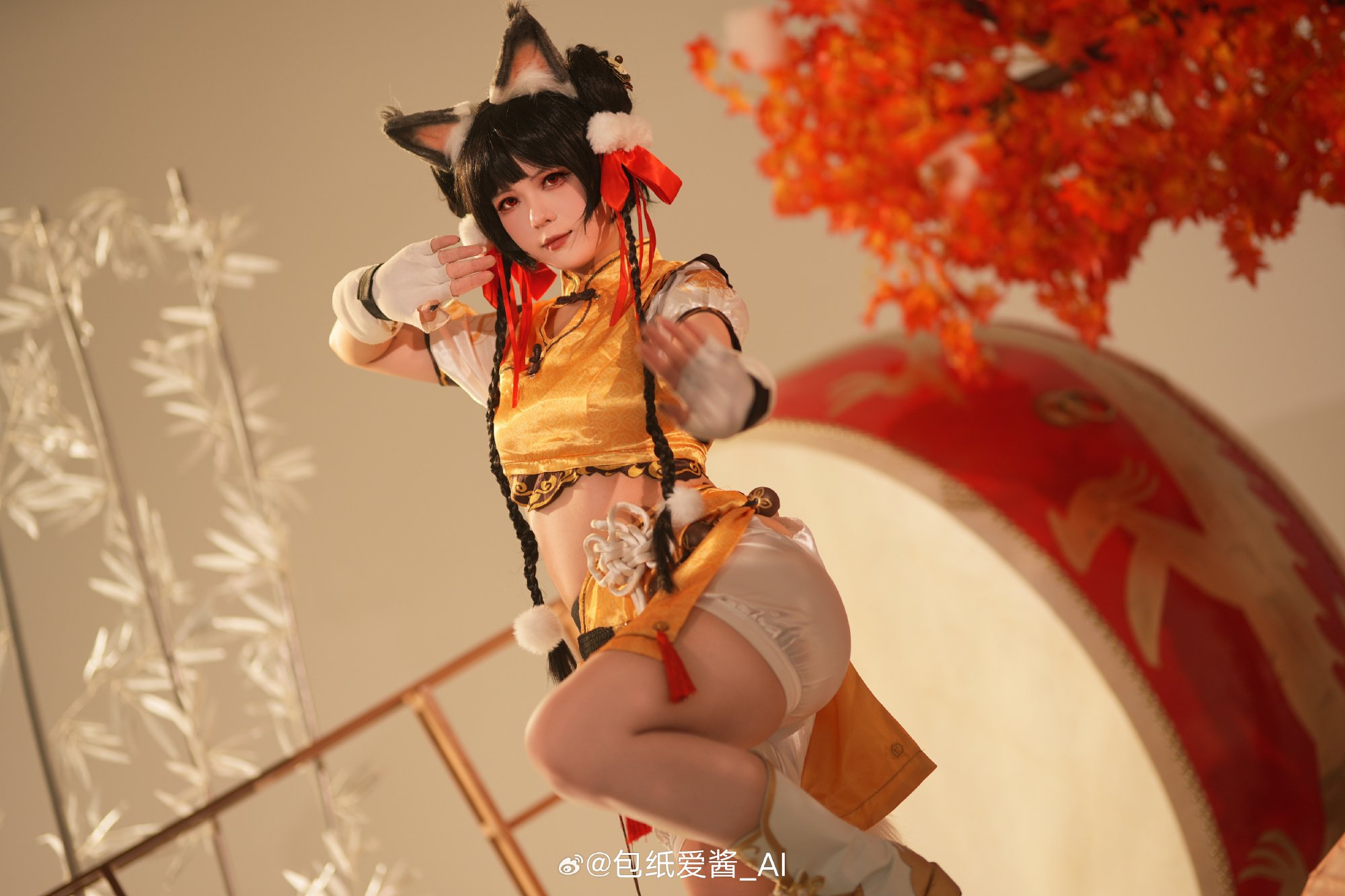 永劫无间 胡桃 龙之道cos@包纸爱酱_AI-次星岛