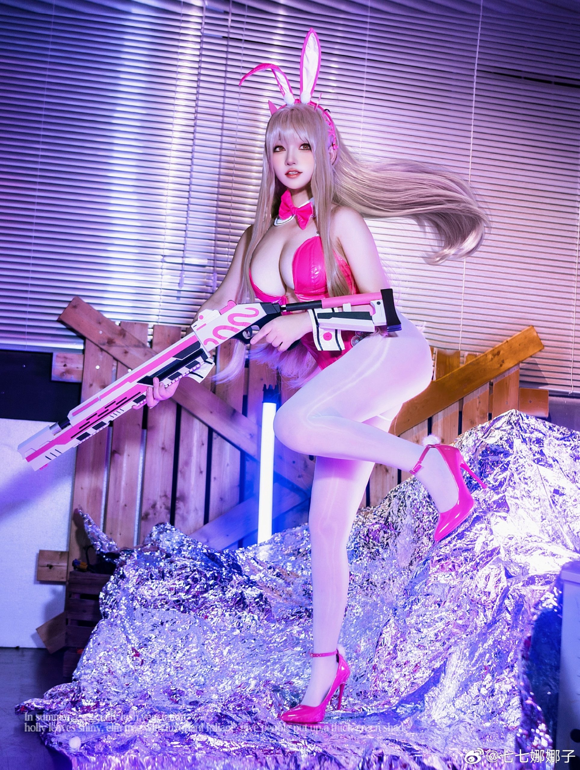 nikke:胜利女神 毒蛇兔女郎cos@七七娜娜子-次星岛
