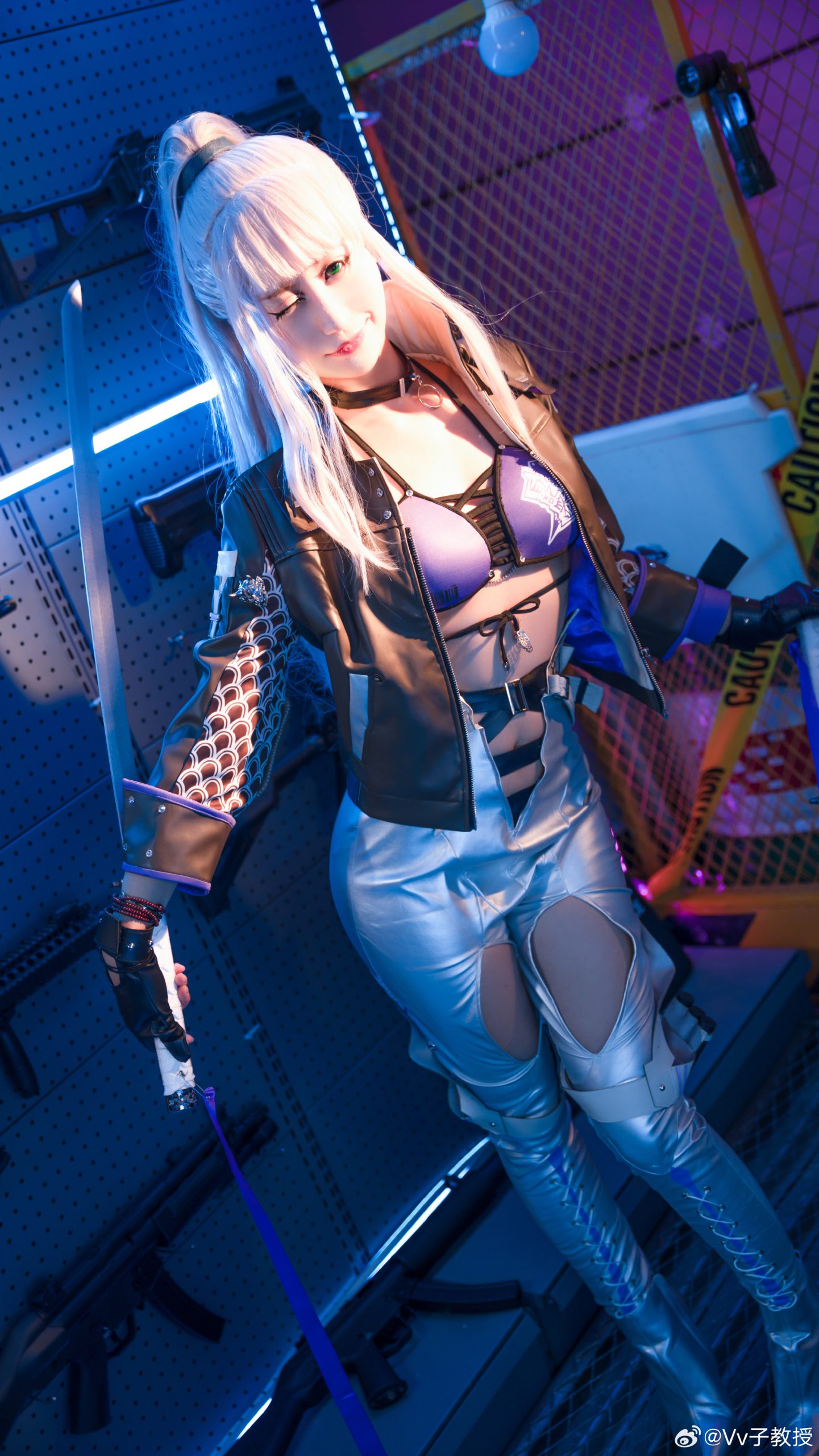 无期迷途 白记实业 MBCC-S-027 禁闭者 白逸 cos@Vv子教授-次星岛